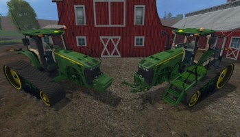 Пак  John Deere 8430T v 2.0 для Farming Simulator 2015