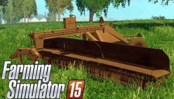 Lindbejb Oxbo 334 Merger для Farming Simulator 2015