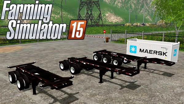 USA Container Pack для Farming Simulator 2015 USA Container Pack для Farming Simulator 2015