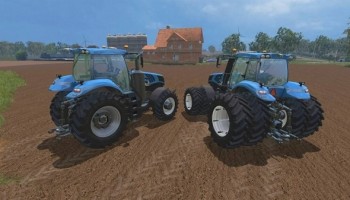 New Holland T8.435 DW v 5.0 для Farming Simulator 2015