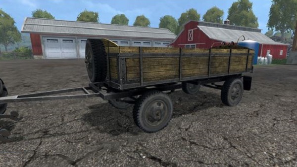 Old trailer v 2.2 для Farming Simulator 2015