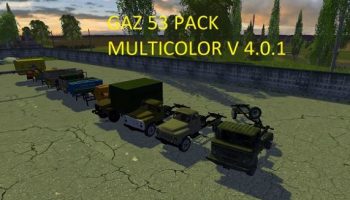 ГАЗ 53 ПАК v 4.0.1 для Farming Simulator 2015