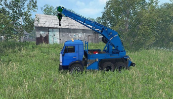 Камаз кран v1.0 для Farming Simulator 2015