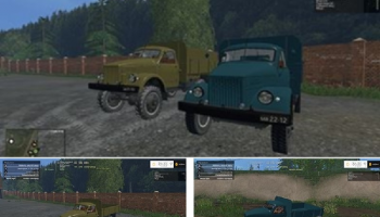 ГАЗ 51 и ГАЗ 63 [2.0] для Farming Simulator 2015
