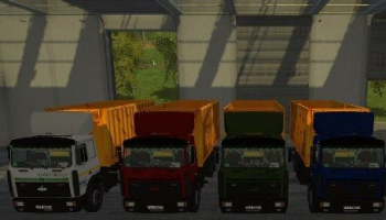 МАЗ 5516A8-336 v3.0 для Farming Simulator 2015