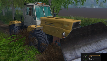 Т-150к Бульдозер для Farming Simulator 2015