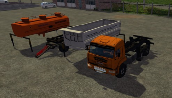 КамАЗ-45143 v1.1 для Farming Simulator 2015