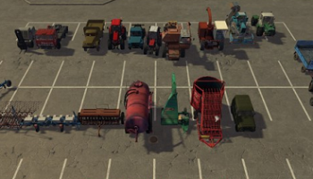 Russian Technik Pack V1.0 для Farming Simulator 2015