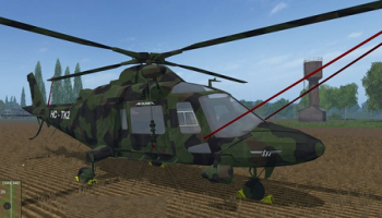 Agusta A.109 [CAMO] v1.0 для Farming Simulator 2015