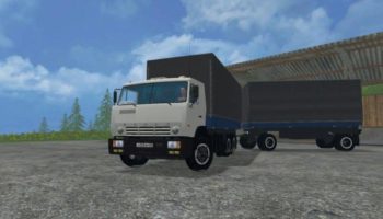 Мод грузовик Камаз KAMAZ 53212 GKB для Farming Simulator 2015