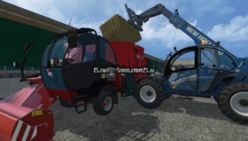 Мод кормораздатчик Kuhn SPV 12 v 1.1 для Farming Simulator 2015