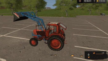 Мод трактор МТЗ 82 КУН V1.0 для Farming Simulator 2015