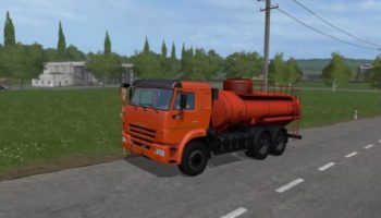 Мод КАМАЗ-45144 БЕНЗОВОЗ V1.1 для Farming Simulator 2015