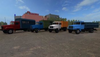 Мод ПАК ГАЗ-3307-3309 v2.0 для Farming Simulator 2015