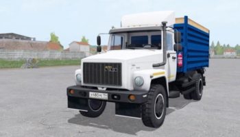 Мод грузовик ГАЗ САЗ 35071 с прицепом САЗ 83173 v1.0 для Farming Simulator 2015