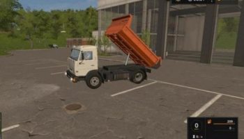 Мод грузовик КАМАЗ 43255 V1.2 для Farming Simulator 2015