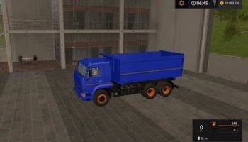 Мод грузовик КАМАЗ 4528 V1.1 для Farming Simulator 2015