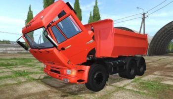 Мод грузовик КАМАЗ-65115 САМОСВАЛ V1.2 для Farming Simulator 2015