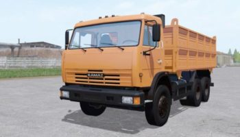 Мод грузовик КамАЗ 45143 v1.0 для Farming Simulator 2015