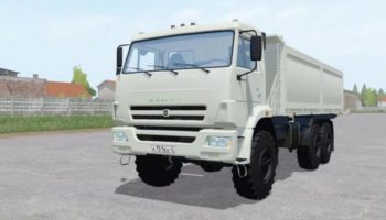 Мод грузовик КамАЗ 68900Р v1.0 для Farming Simulator 2015