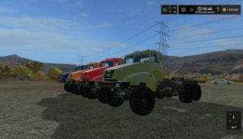 Мод грузовик Краз V18 V1.0 для Farming Simulator 2015