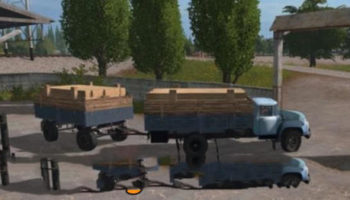 Мод грузовик ЗИЛ 130 БОРТОВОЙ V1.0 для Farming Simulator 2015