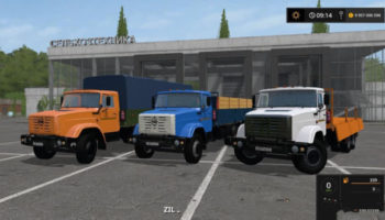 Мод грузовик ЗИЛ 133-Г40 V1.0 для Farming Simulator 2015