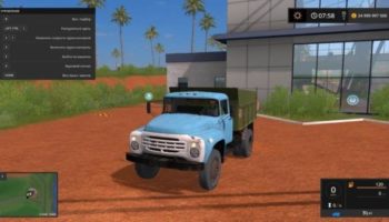 Мод грузовик ЗИЛ-4502 V5.6 для Farming Simulator 2015