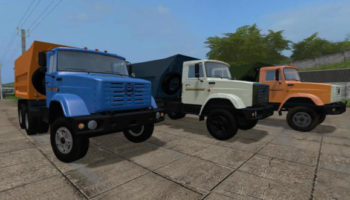Мод грузовик ЗИЛ 4514 V1.3.0.6 для Farming Simulator 2015