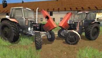Мод трактор МТЗ 82.1 BELARUS TURBO V1.0 для Farming Simulator 2015