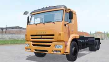 Мод грузовик КамАЗ 658667-2032-02 v1.0 для Farming Simulator 2015