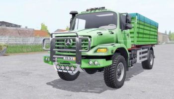 Мод грузовик Mercedes-Benz Zetros 1833 A 2008 v1.1 для Farming Simulator 2015