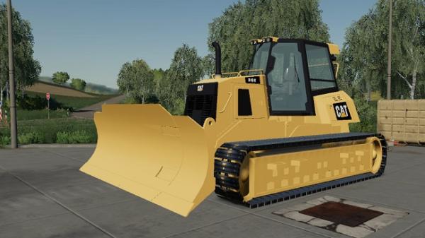 Мод бульдозер Caterpillar DK6 v1.0 для Farming Simulator 2015