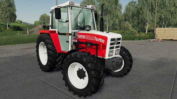 Мод трактор STEYR 8130a Turbo SK2 basic v1.6.0 для Farming Simulator 2015